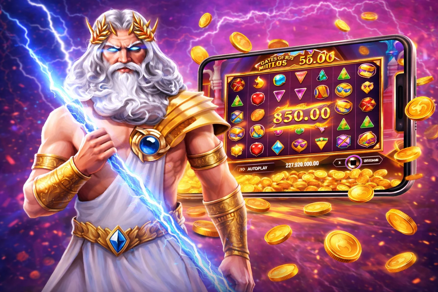 Zeus and the Gates of Olympus Flyingslot